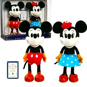 Disney's treasures from the vault limited edition Mickey and Minnie mouse plush